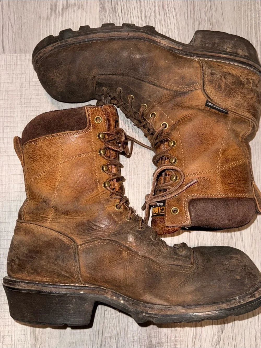 Insulated Work Boots - Carolina  Water Proof SUPER NICE CA7521 (10 1/2E) 10.5 E